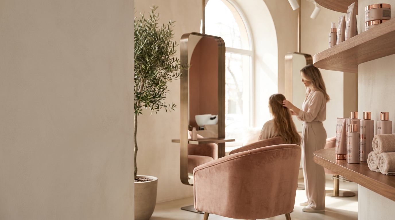 Salon înfrumusețare Simona Dan By EnVogue Craiova – interior elegant cu scaune și oglinzi